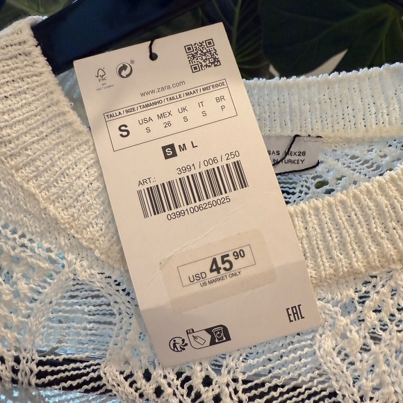 NWT Zara Sweater - Picture 3 of 3